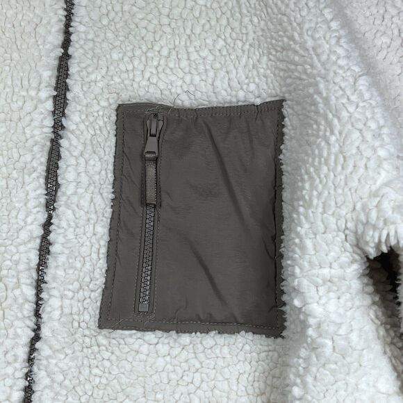Fabletics Jacket Womens SZ Small Rylan Sherpa Teddy Jacket Full Zip Plush - Picture 4 of 13